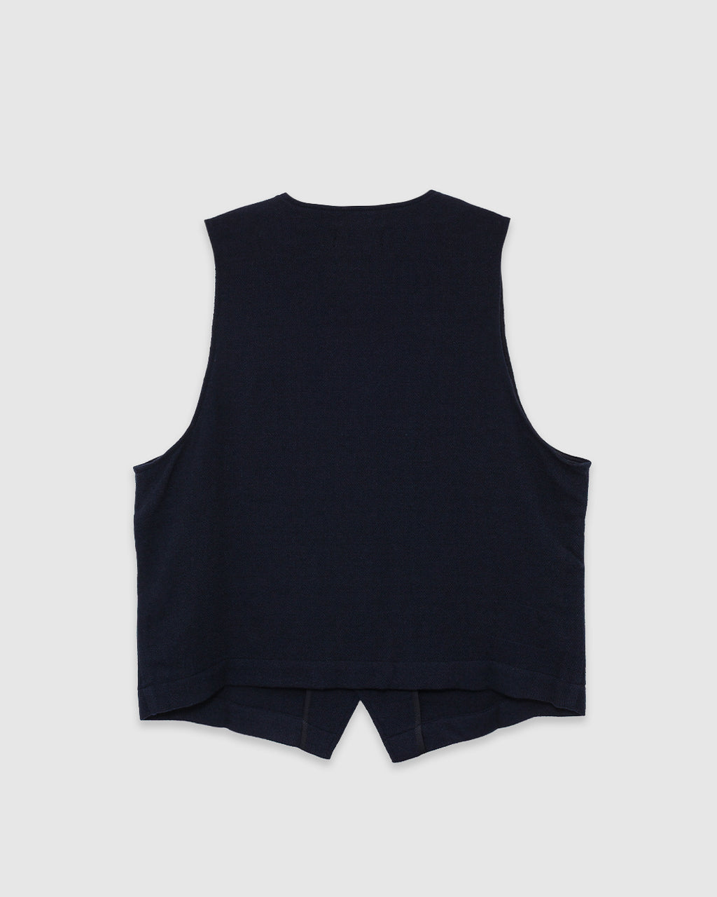 JJ Waistcoat Robin Wool Mix Dark Navy