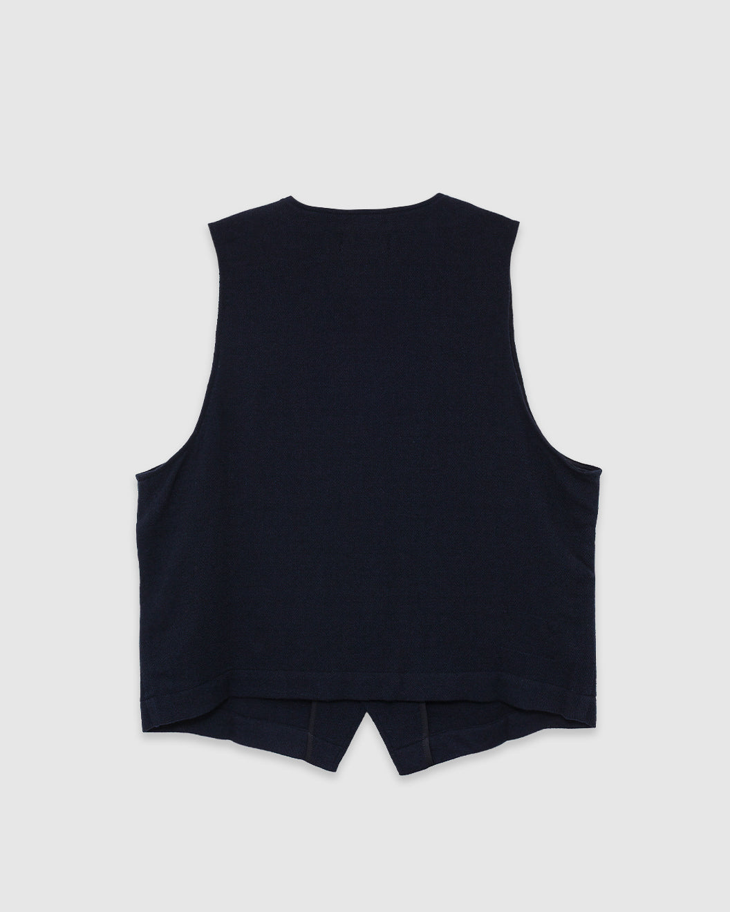 JJ Waistcoat Robin Wool Mix Dark Navy