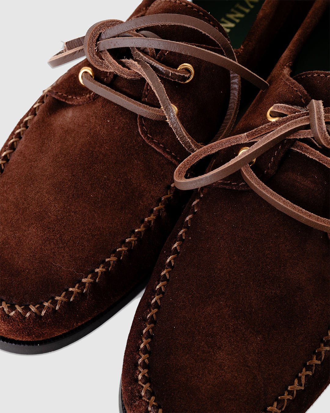 Boatman Dark Brown Suede - VINNY'S