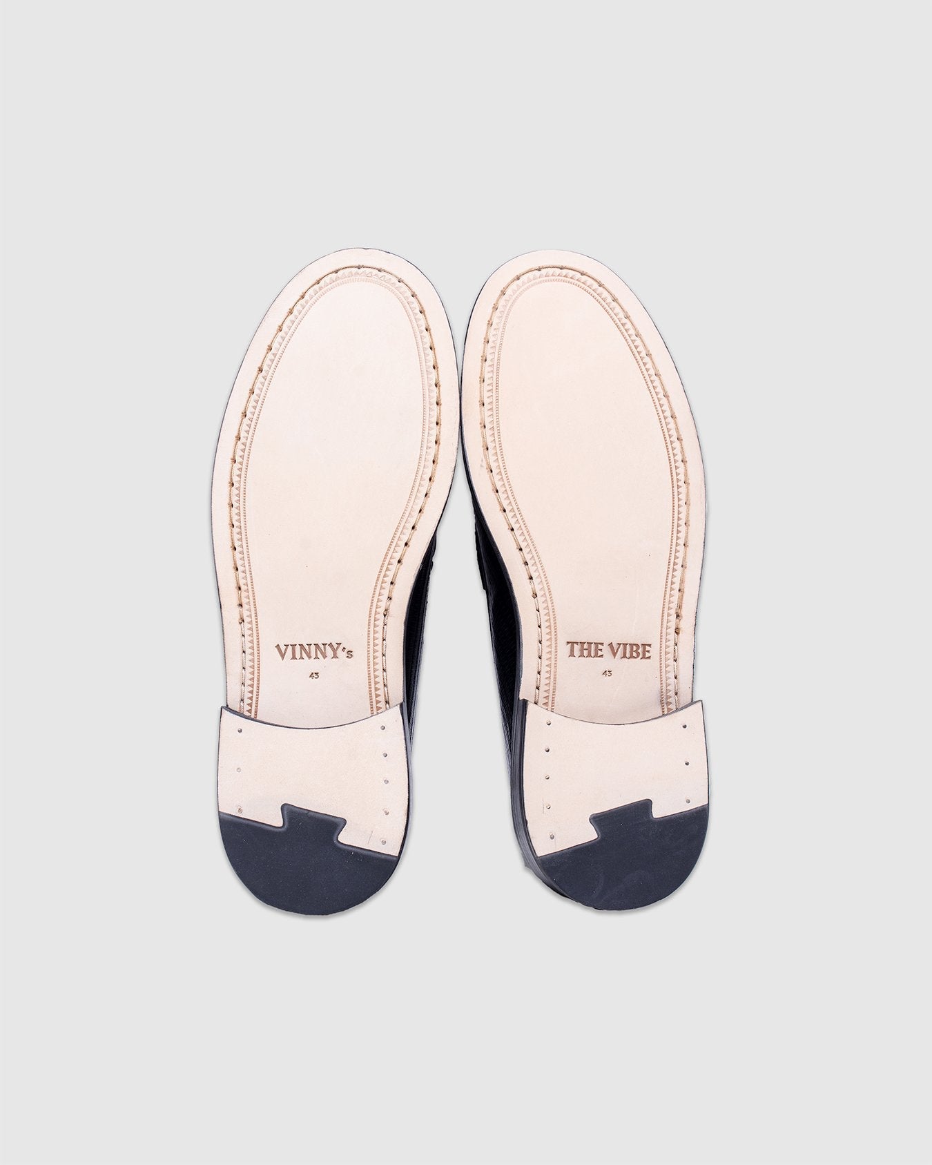 Yardee Mocassin Loafer Black Lizzard Pattern - VINNY'S