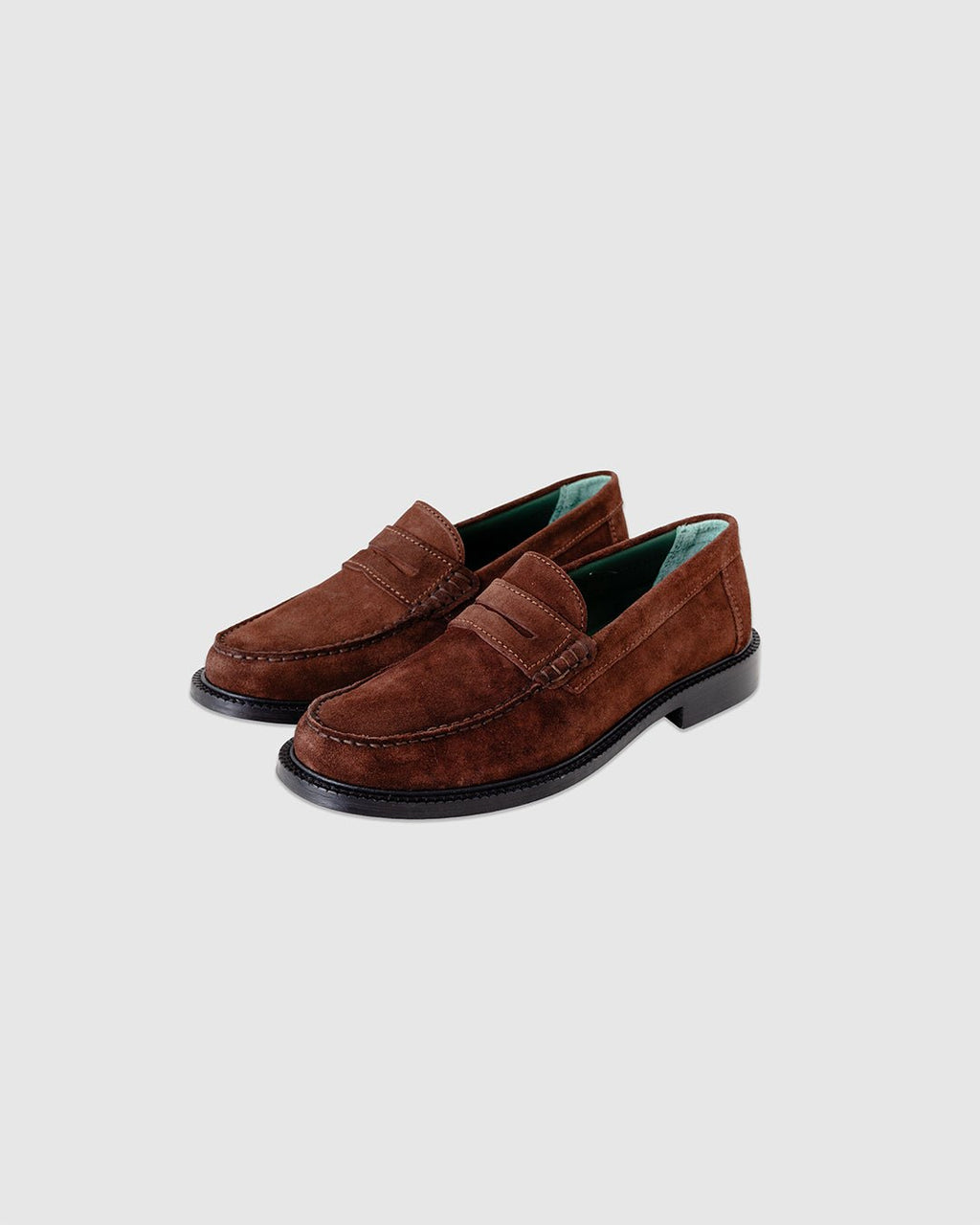 Yardee Mocassin Loafer Dark Brown Suede (0126) - VINNY'S