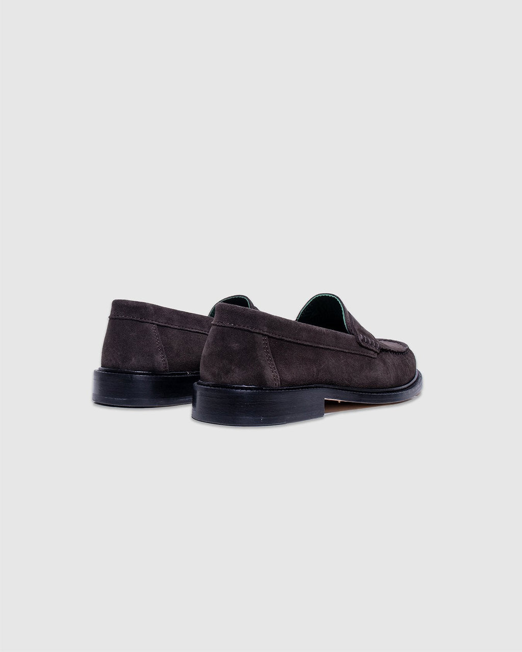 Yardee Mocassin Loafer Dark Brown Suede - VINNY'S