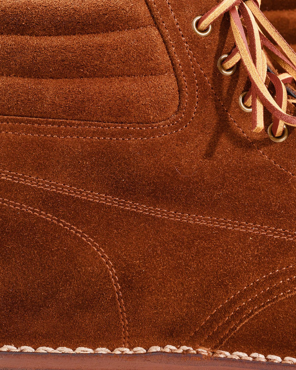Canadian Work Boots II Triple Row Stitch Down w /Cortina Sole in Stead Snuff for Uncle Otis - YUKETEN
