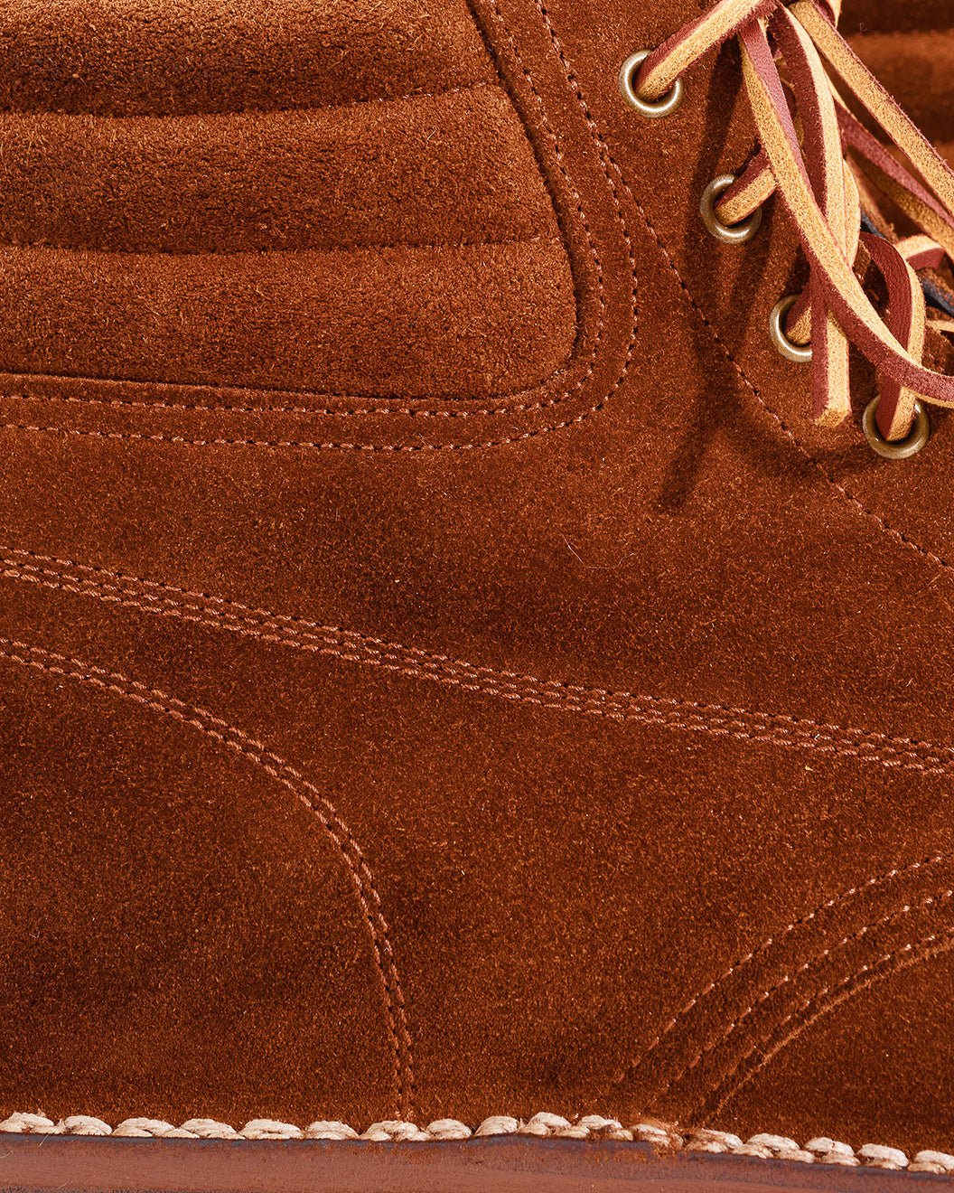 Canadian Work Boots II Triple Row Stitch Down w /Cortina Sole in Stead Snuff for Uncle Otis - YUKETEN