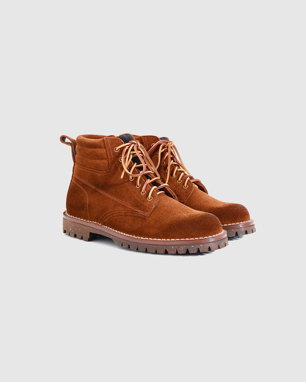 Canadian Work Boots II Triple Row Stitch Down w /Cortina Sole in Stead Snuff for Uncle Otis - YUKETEN