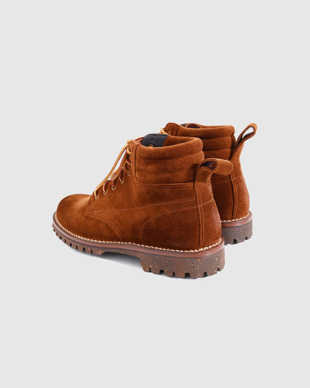 Canadian Work Boots II Triple Row Stitch Down w /Cortina Sole in Stead Snuff for Uncle Otis - YUKETEN