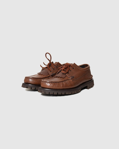 Italian Blucher w/ Cortina Sole - T Pale Brown - YUKETEN