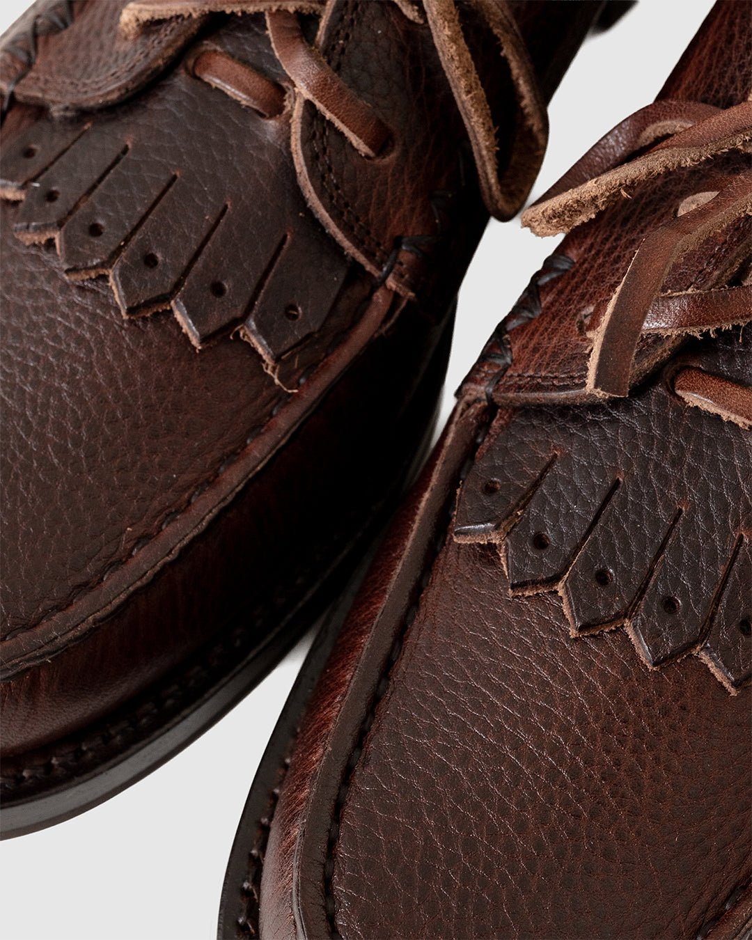 Italian Blucher w/ Vibram Tuscany SG Dark Brown - YUKETEN