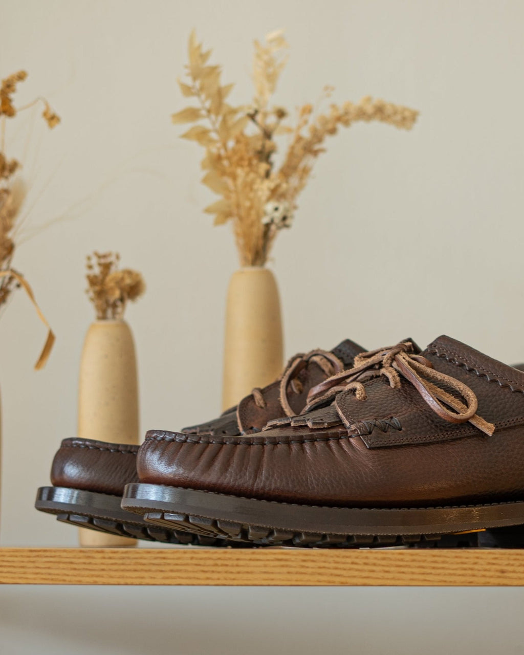 Italian Blucher w/ Vibram Tuscany SG Dark Brown - YUKETEN