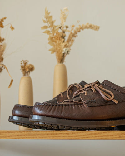 Italian Blucher w/ Vibram Tuscany SG Dark Brown - YUKETEN