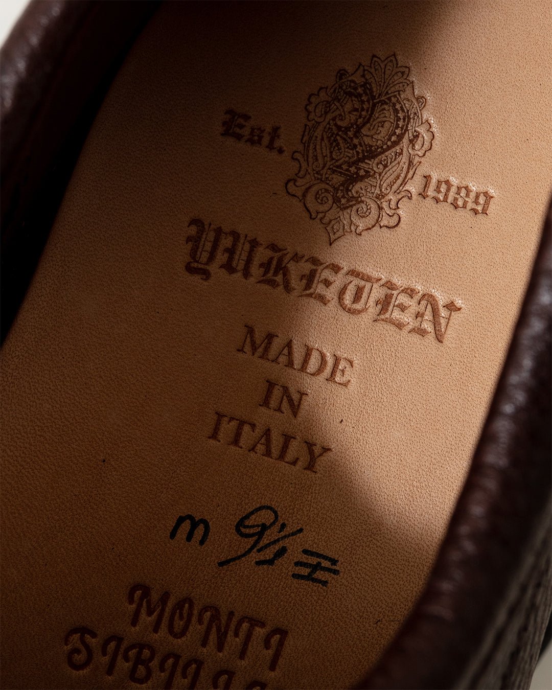 Italian Blucher w/ Vibram Tuscany SG Dark Brown - YUKETEN