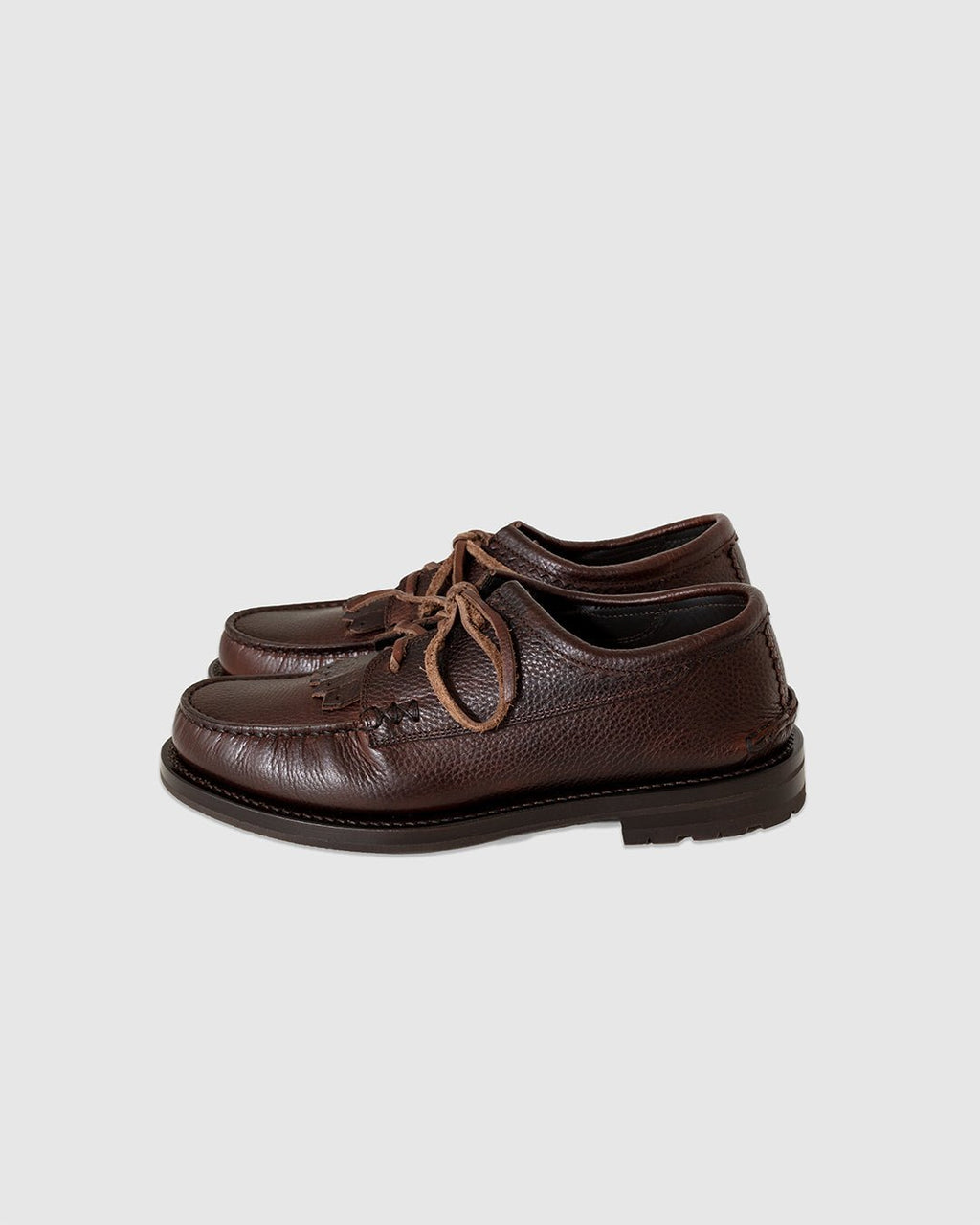 Italian Blucher w/ Vibram Tuscany SG Dark Brown - YUKETEN