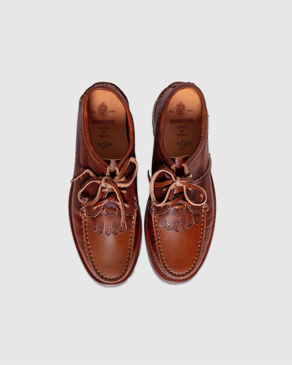 Italian Blucher w/ Vibram Tuscany SG Lt. Brown - YUKETEN