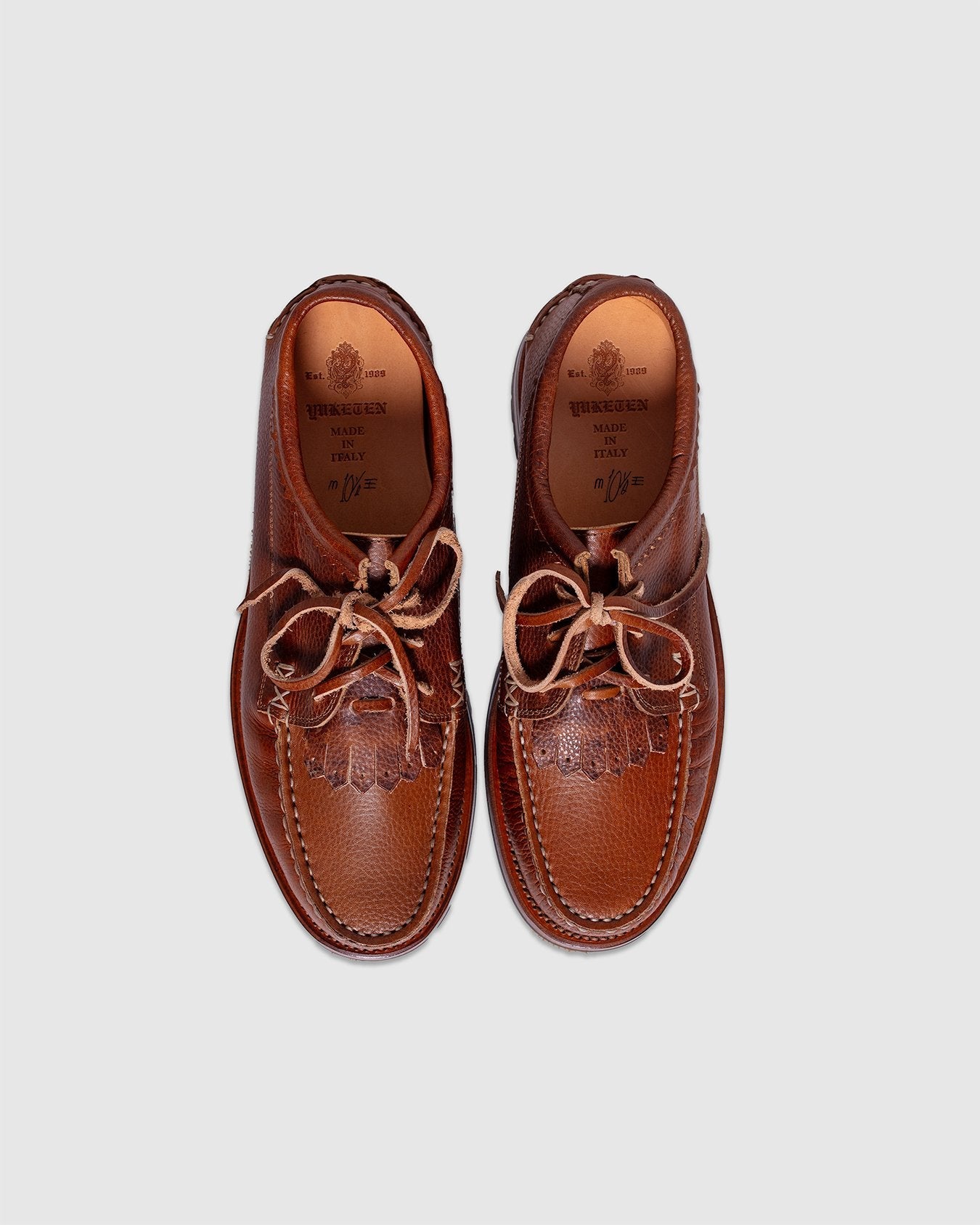 Italian Blucher w/ Vibram Tuscany SG Lt. Brown - YUKETEN