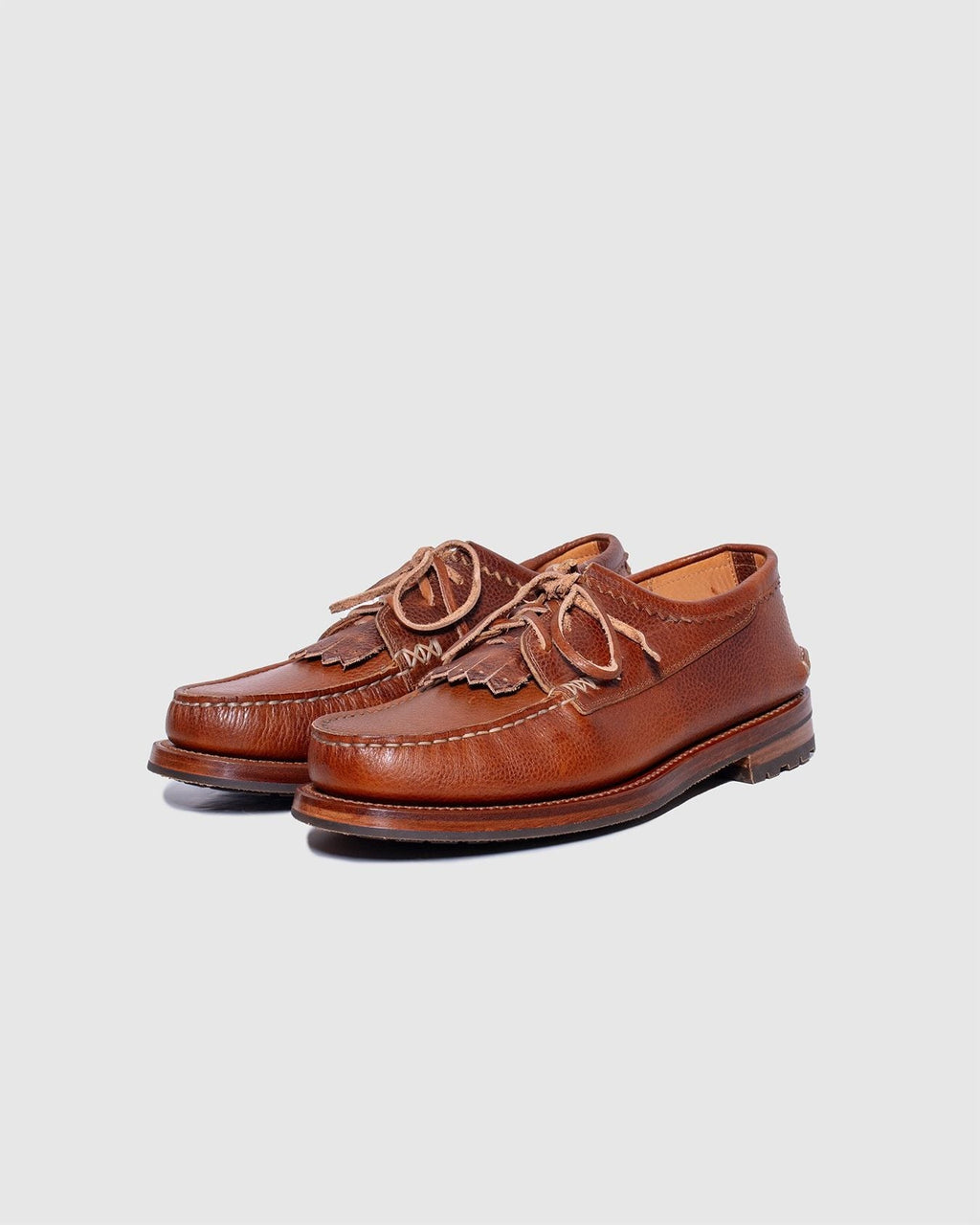 Italian Blucher w/ Vibram Tuscany SG Lt. Brown - YUKETEN