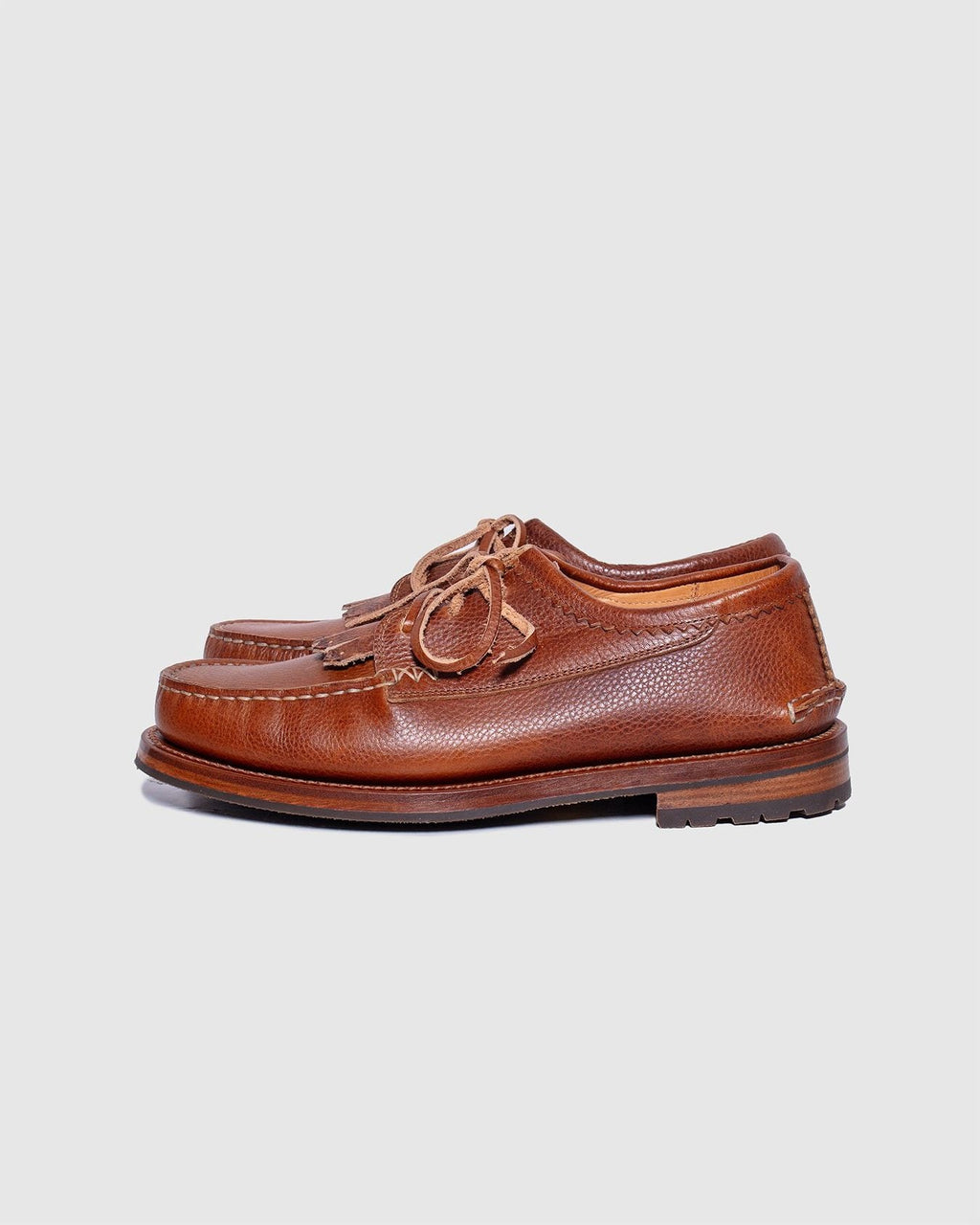 Italian Blucher w/ Vibram Tuscany SG Lt. Brown - YUKETEN