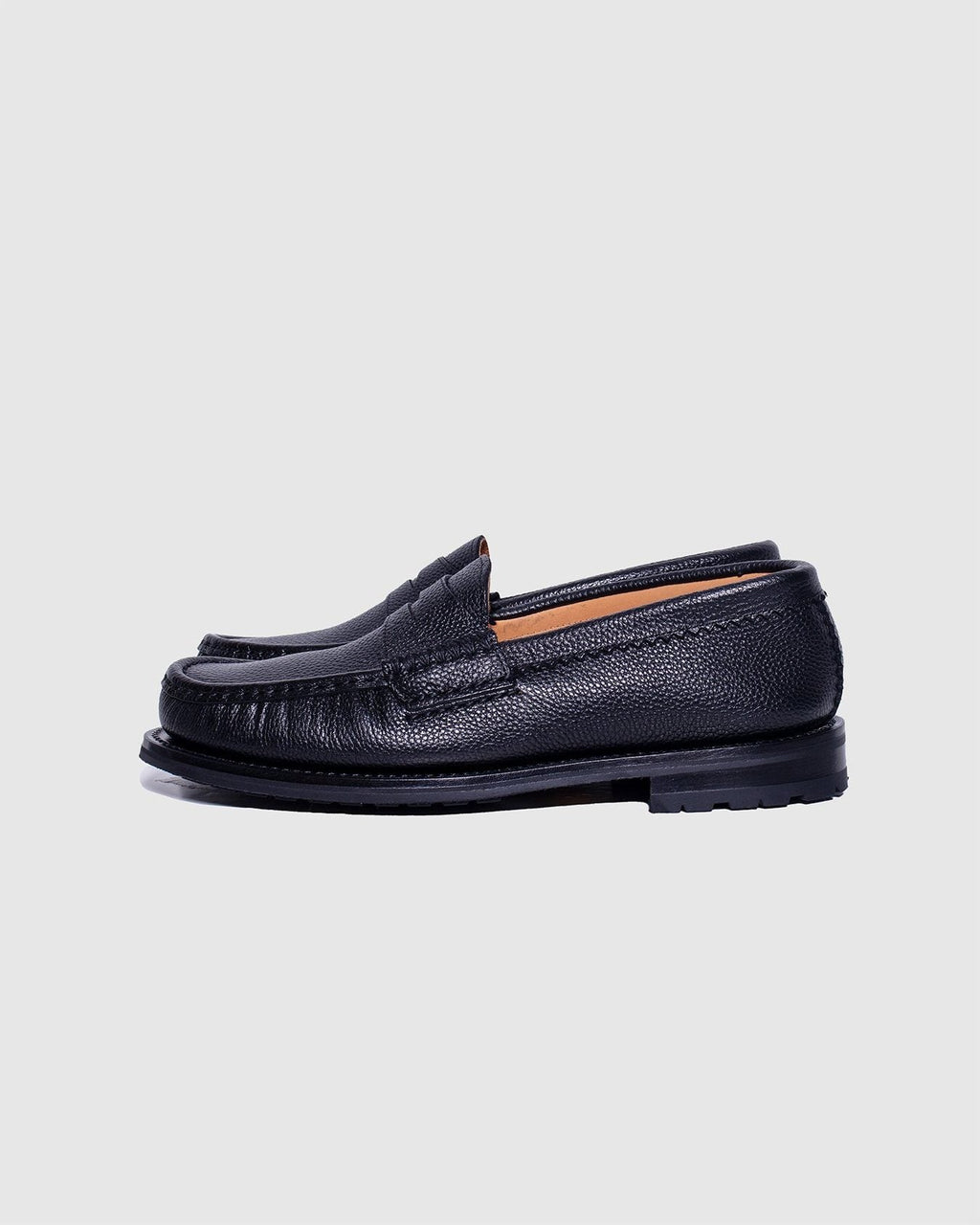 Rob's Loafer w/Vibram Tuscany T Pale Black - YUKETEN