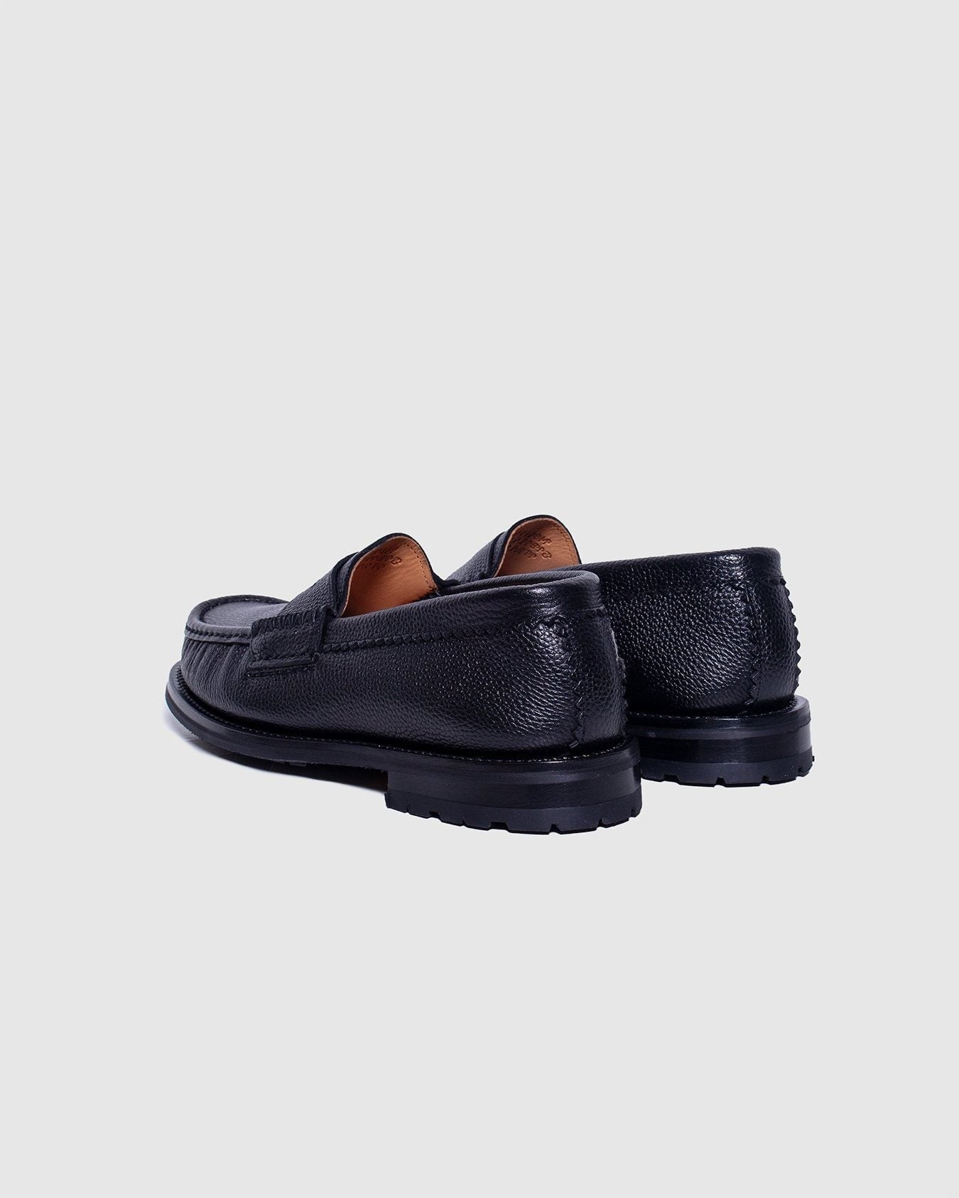 Rob's Loafer w/Vibram Tuscany T Pale Black - YUKETEN