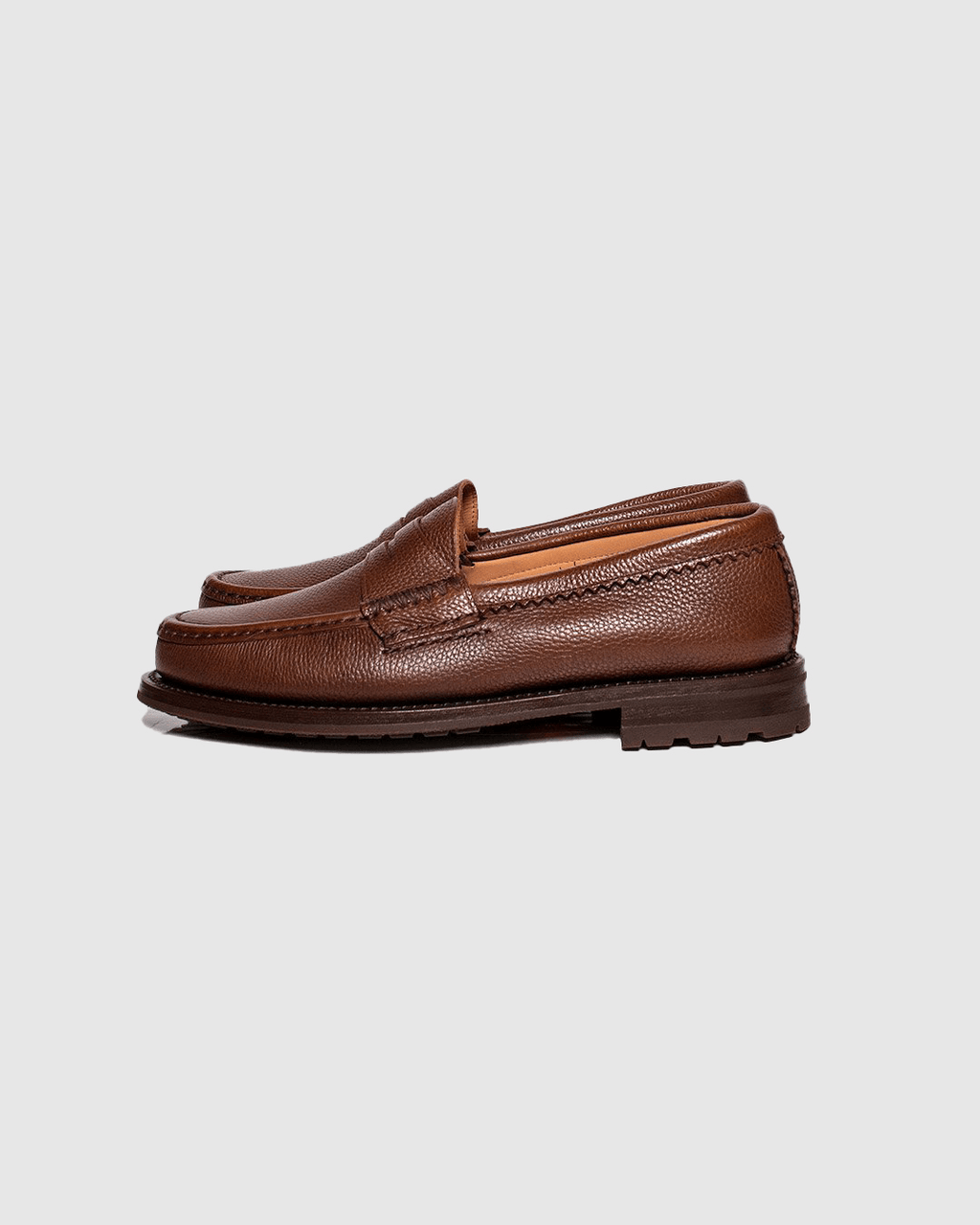 Rob's Loafer w/Vibram Tuscany - T Pale Brown - YUKETEN