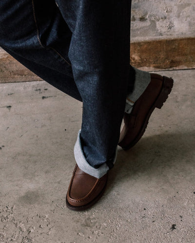 Rob's Loafer w/Vibram Tuscany - T Pale Brown - YUKETEN