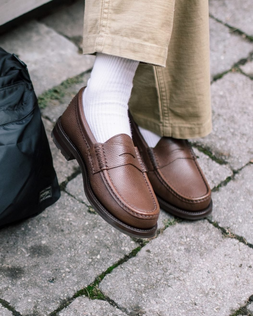 Rob's Loafer w/Vibram Tuscany - T Pale Brown - YUKETEN