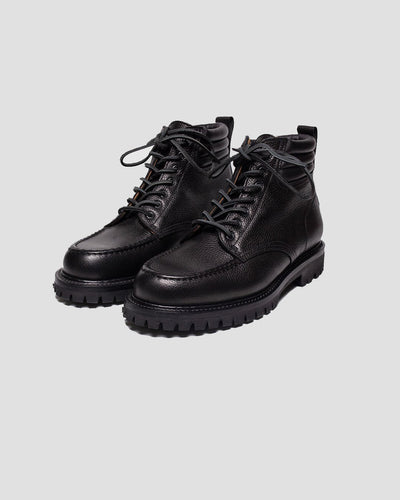 Salvia Boot - Tosca Pale Black - YUKETEN