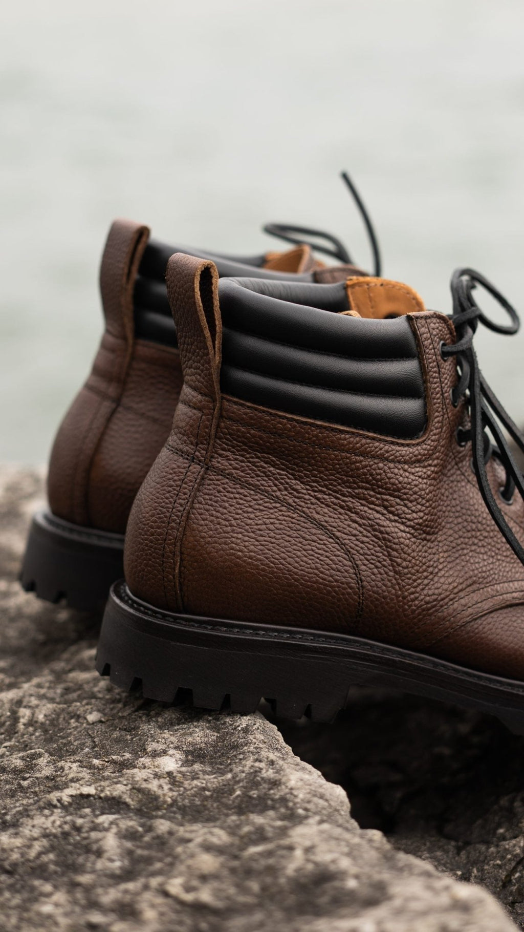 Salvia Boots - T Pale Brown - YUKETEN