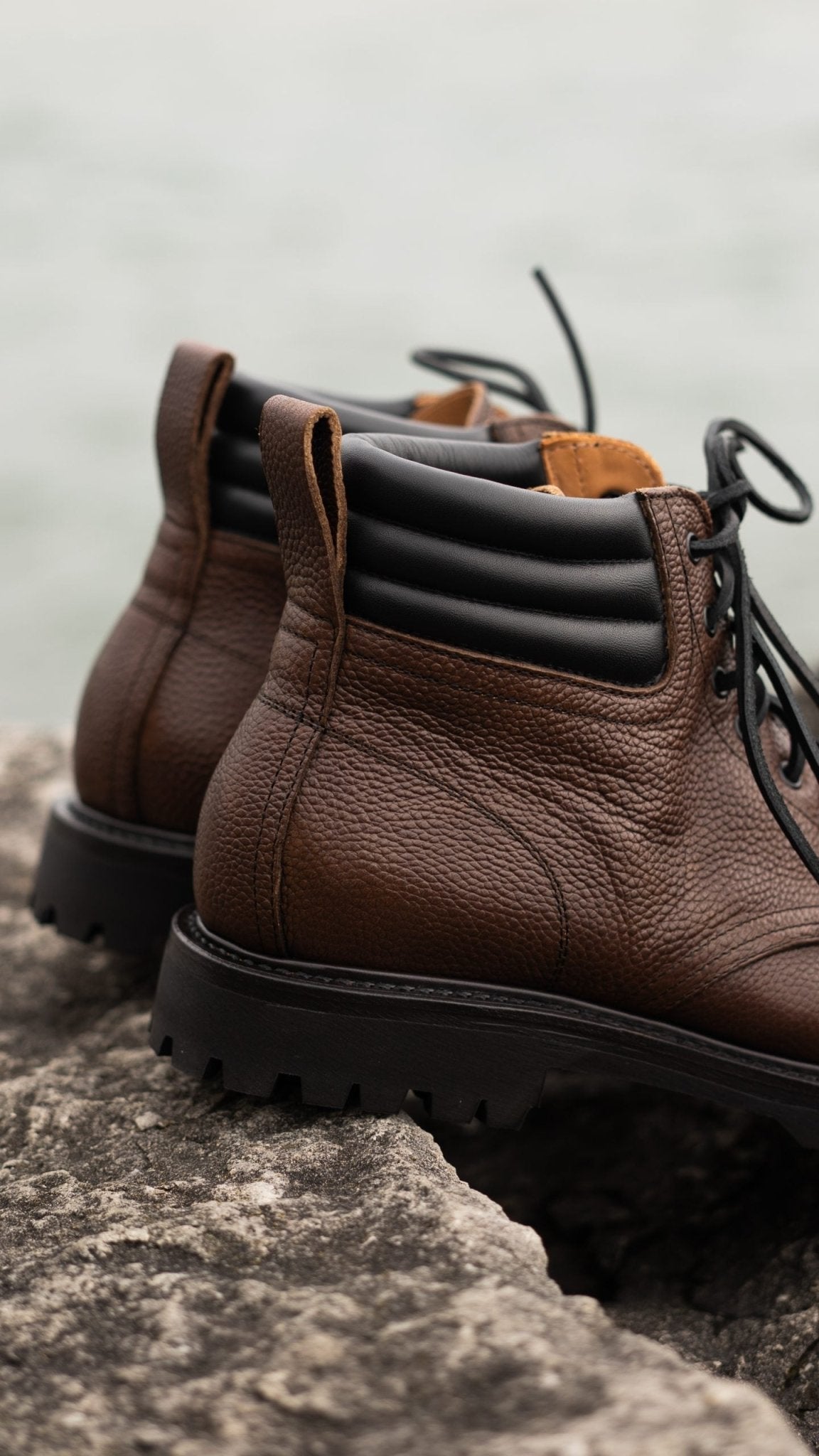 Salvia Boots - T Pale Brown - YUKETEN